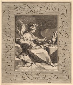 Vanitas, Vanitatum et Omnia Vanitas de Jan Pietersz Saenredam, after Abraham Bloemaert