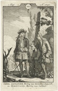 Conversación entre Ferdinand Kettler y Karel Alexander de Jan Ruyter