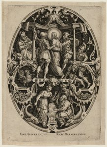 Arresto de Cristo, de La Pasión de Cristo de Jan Sadeler I