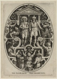 Ecce Homo, de la Pasión de Cristo de Jan Sadeler I