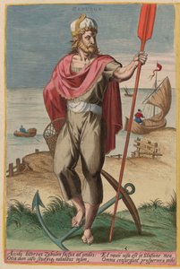 Zebulón de Jan Sadeler I after Crispen van den Broecke