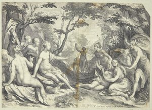 Diana y Calisto de Jan Saenredam