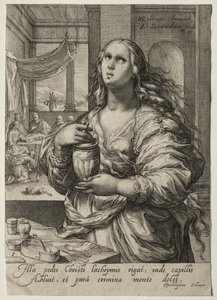 Heroines of the New Testament:  Mary Magdalen de Jan Saenredam