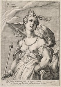 Juno, c. 1595 de Jan Saenredam