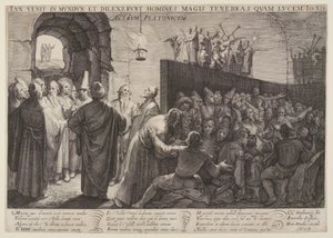 La caverna de Platón de Jan Saenredam