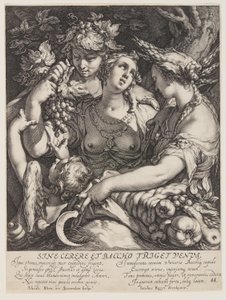 Sine Cerere y Baccho Friget Venus