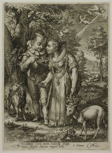 Primavera, de Las Cuatro Estaciones de Jan Saenredam