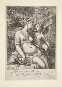 Venus y Cupido de Jan Saenredam