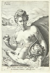 Venus y Cupido de Jan Saenredam