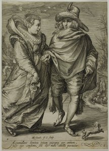 Invierno, de Las Cuatro Estaciones de Jan Saenredam