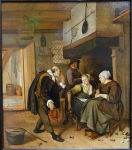 El galante de Jan Steen