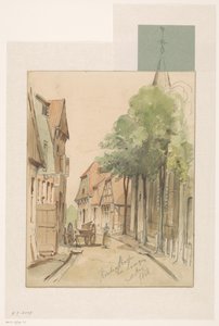 Vista de la Kirchenstrasze en Lingen