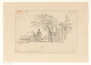 Peaje en el Leidse vaart de Haarlem de Jan Striening