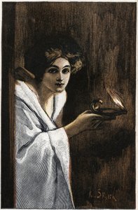 Ilustración de JAN STYKA (1858-1925) para la novela “Quo Vadis” de Henryk Sienkiewicz.