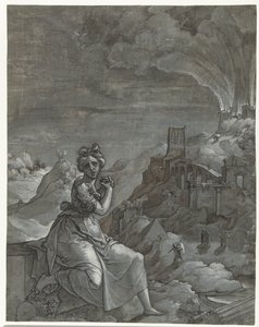 Cassandra llora la destrucción de Troya, 1550-55