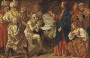 La resurrección de Lázaro de Jan Tengnagel