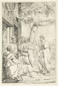 Sócrates en Xantippe de Jan Tersteeg