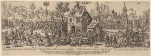 Feria del campo de Jan Theodor de Bry after Sebald Beham