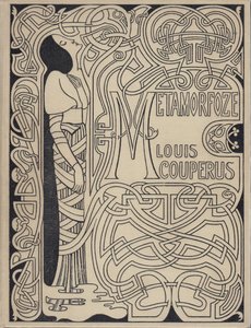 Diseño de portada Metamorfoze por Louis Couperus, 1897 de Jan Toorop