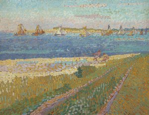 Barcos de pesca en Veere. 1907 de Jan Toorop