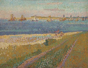 El Escalda cerca de Veere, 1907 de Jan Toorop