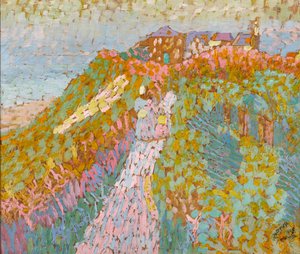 Las dunas en Domburg, 1908 de Jan Toorop