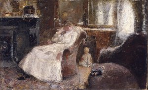 Mujer de blanco de Jan Toorop