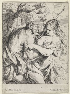 Sátiro y pastora de Jan Thomas