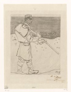 Pescador de conchas con red en la playa cerca de Katwijk aan Zee
El mariscador (título original) de Jan Toorop (signed by artist)
