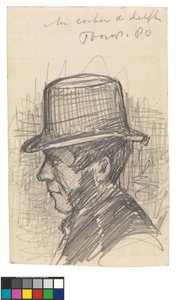Un cochero en Delft de Jan Toorop