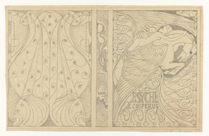 Diseño de la portada de Psique de Louis Couperus
Diseño de encuadernación para: Louis Couperus, Psique, 1898 de Jan Toorop