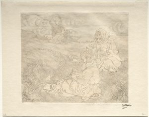 Reparadores de redes de Jan Toorop