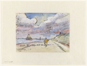 Carretera a lo largo del canal de Jan Toorop