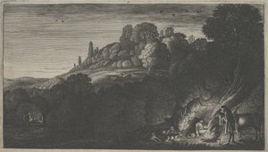 La huida a Egipto de Jan Van de II Velde
