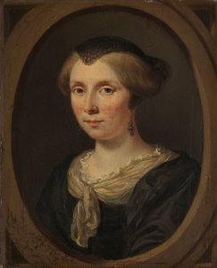 Retrato de Margaretha Verkolje, esposa de Reinier Couturier de Jan Verkolje (I)
