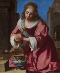 Santa Praxedis de Jan Vermeer van Delft