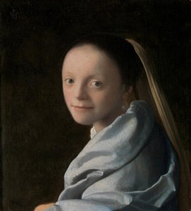 Estudio de una joven, ca. 1665-67 de Jan Vermeer van Delft