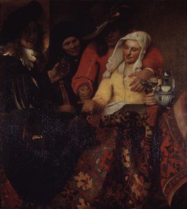 La Alcahueta, 1656 de Jan Vermeer van Delft
