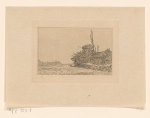 Molino en Laren de Jan Veth