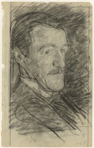 Retrato de Richard Roland Holst de Jan Veth