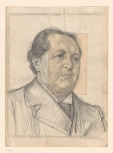 Retrato del Dr. Abraham Kuyper de Jan Veth