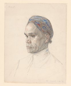Retrato de un javanés: Amat de Jan Veth