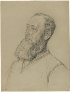 Retrato de un productor de huevos de Broek de Jan Veth