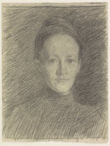 Retrato de la señorita C.J. Veth de Jan Veth