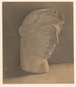 Estudio de una cabeza fundida de Jan Veth