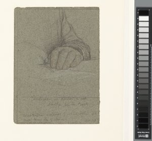 Estudio de la mano derecha de Geheimrat M. Kempner de Jan Veth