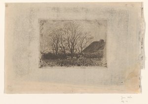 Pradera con árboles, Ewijkshoeve de Jan Veth