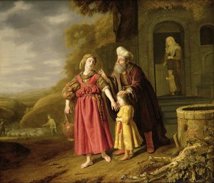 La Expulsión de Agar e Ismael, c.1644
