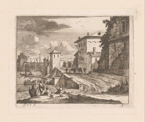 Muelles de un puerto italiano