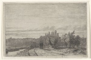 Vista del Schenkweg desde el Koepel de Jan Weissenbruch